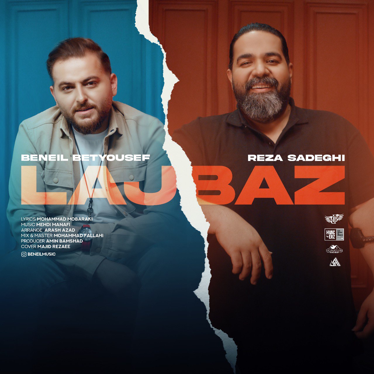 Reza Sadeghi Ft Beneil Betyousef – Lajbaz